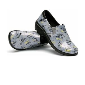 KLOGS Ascent Smile Patent Leather Clog Slip Resistant Size 10